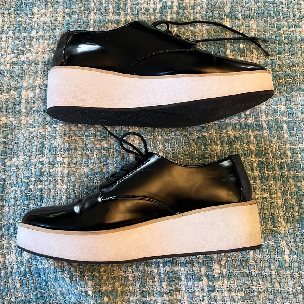 Classic Platform Lace Up Oxfords